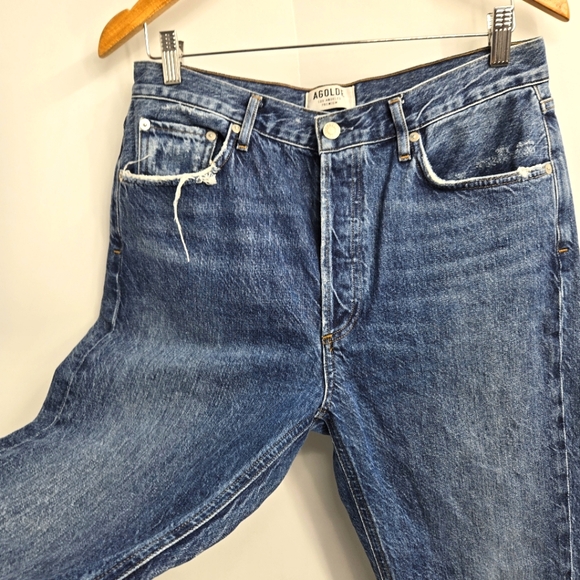 AGOLDE Riley High Rise Cropped Jeans - Picture 5 of 16